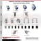 Service Caster 3.5 Inch 316SS Blue Poly Swivel 1-7/8 Inch Expanding Stem Caster Brake, 2PK SS316EX20S3514-PPUB-BLUE-2-TLB-2-178 - alternate 3